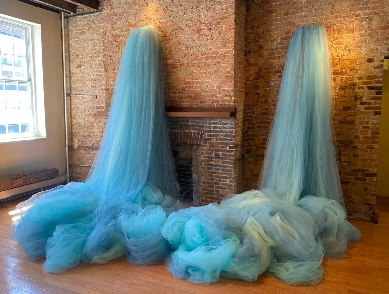 With 60 artists, the “Golden Thread” collectively weave a survey of latest fiber – Colossal