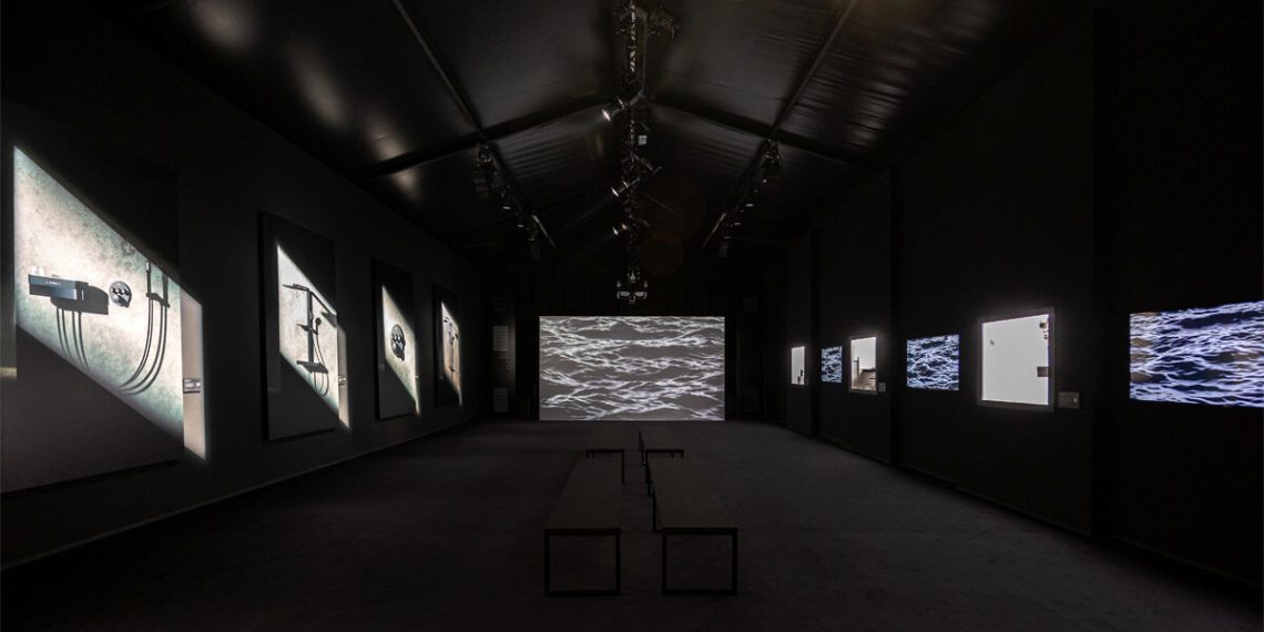 Grohe’s Aqua Gallery flood Milano with multisencial bathe foam