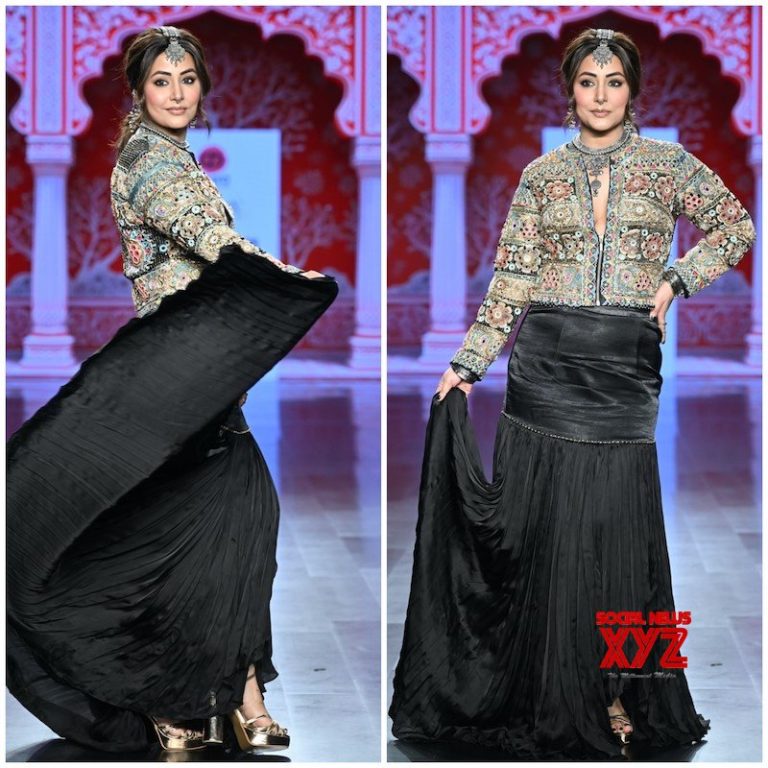 Hina Khan Walks with Grace and Grit at Bombay Instances Vogue Week Amid Breast Most cancers Battle