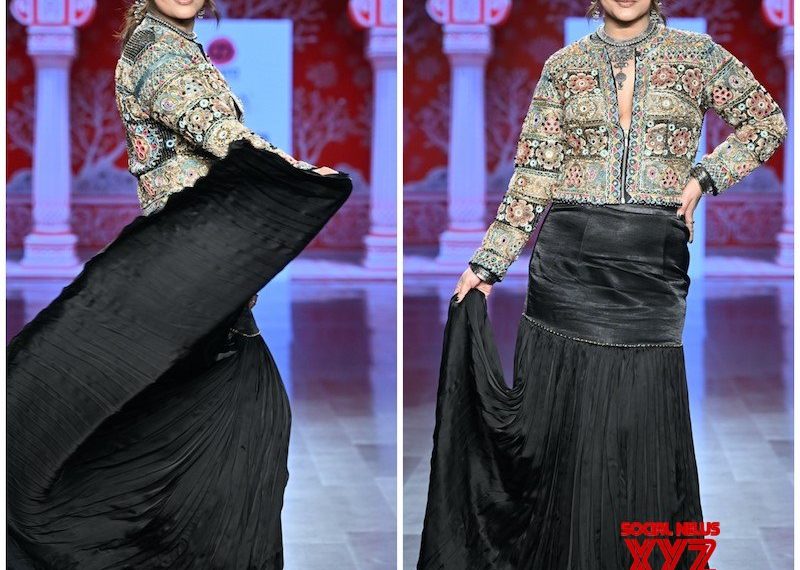 Hina Khan Walks with Grace and Grit at Bombay Instances Vogue Week Amid Breast Most cancers Battle