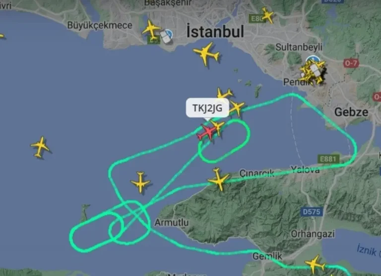 Excessive Winds Delay Flights in Istanbul