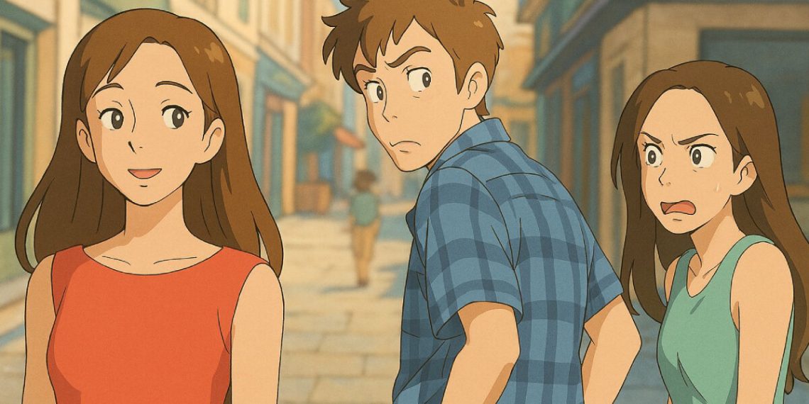 Japanese parliamentarians on AI-Generate, Ghibli Studio type photos