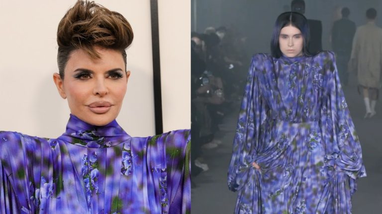 Lisa Rinna Favors Daring Shoulders in Vetements for Style Belief Awards