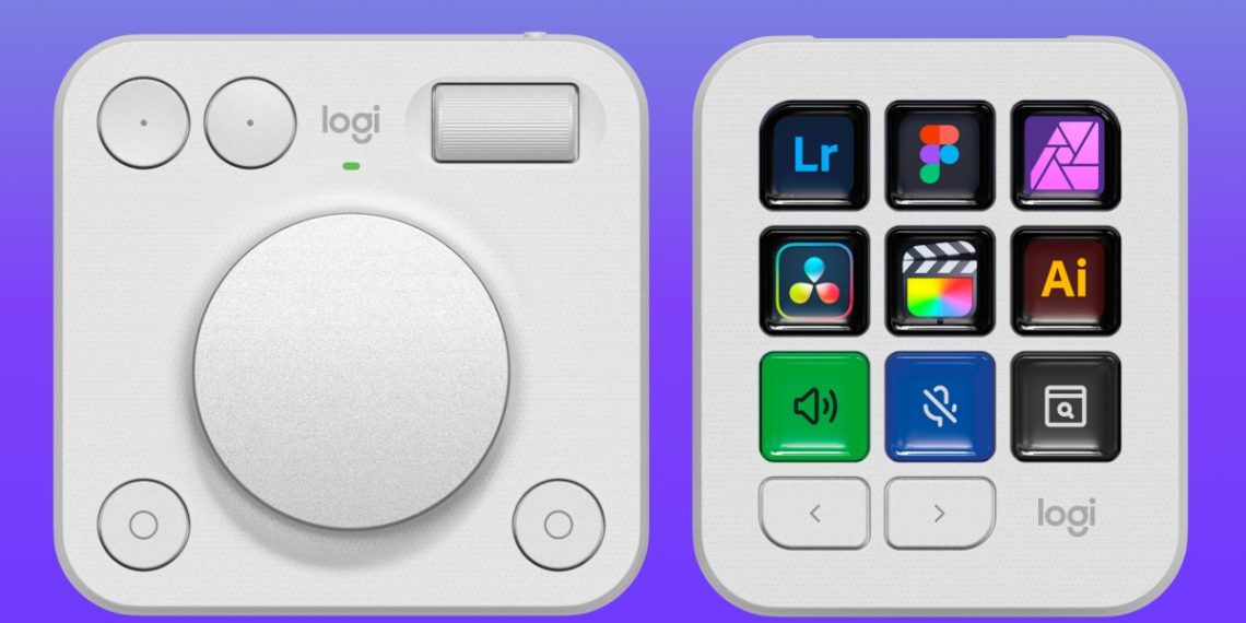The Inventive MX A Logitech console now accepts Figma and Adobe Lightroom