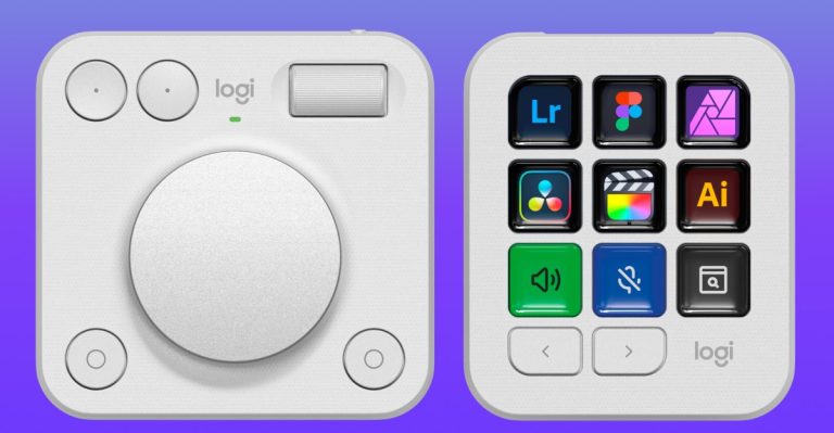 The Inventive MX A Logitech console now accepts Figma and Adobe Lightroom