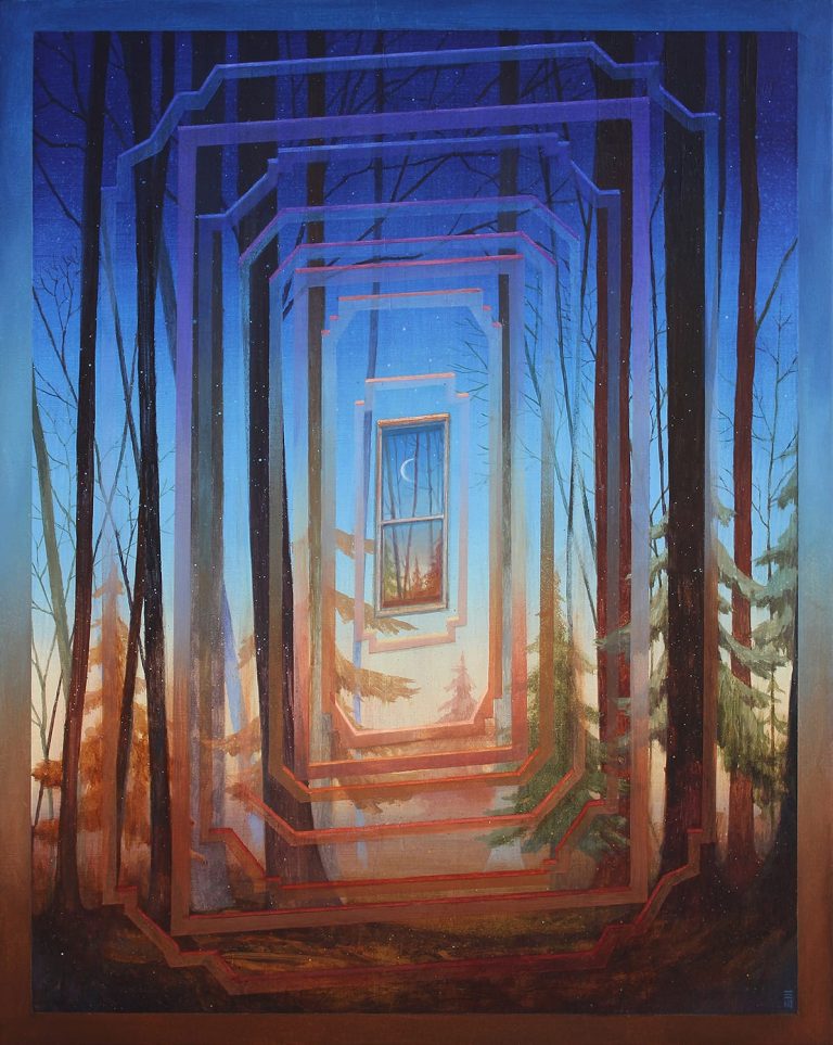 Metaphysical portals seem within the forests of the opposite work of Eli McMull – Colossal