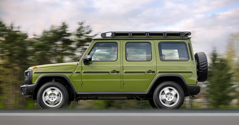 Mercedes-Benz opinions class G of the 1980s with revived version