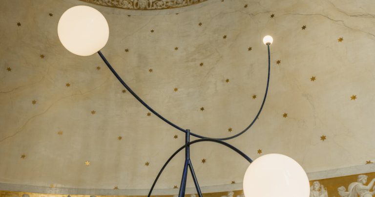 Michael Anastassiades on modular lighting on the background of Milanese Villa