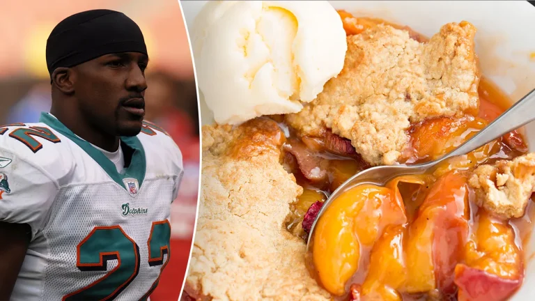 Ex-NFL participant favors meals and household, says peach cobbler ‘represents house’