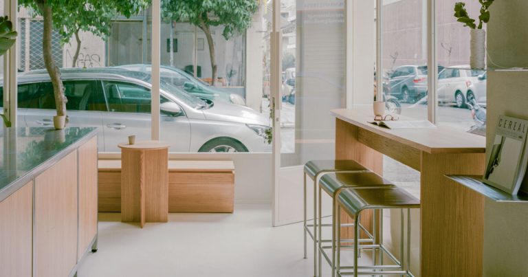 Georgios Apostolopoulos turns within the 1970s in Athens turns into Moden Café