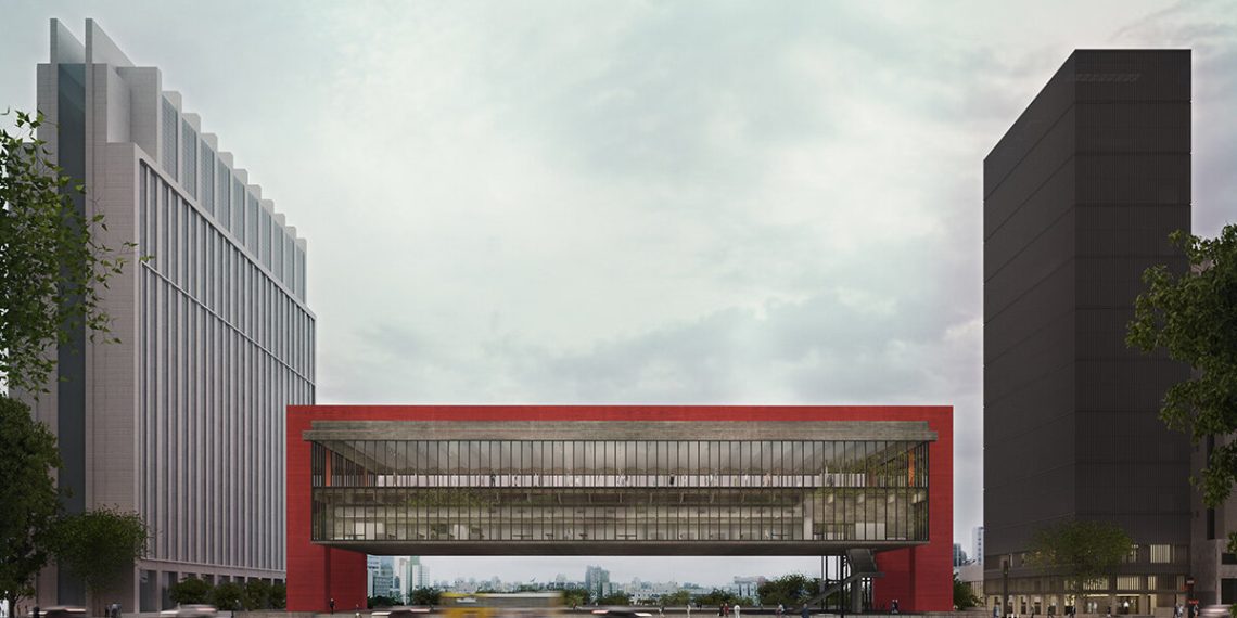 The museum designed by Lina Bardi from Sao Paulo opens the prolonged extension
