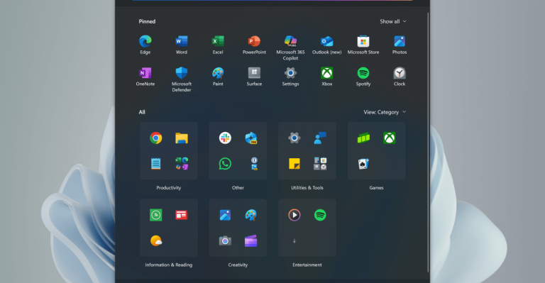 The brand new Home windows 11 begin menu of Microsoft is greater and solves a serious ache level