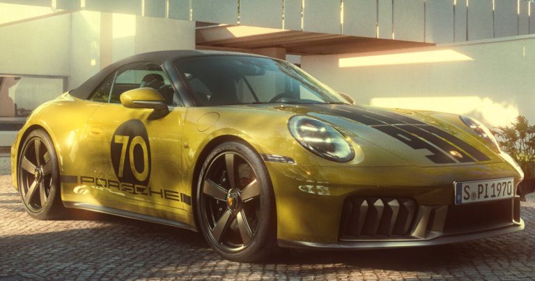 Porsche 911 Spirit 70 debuts, the resurrection of the retro motorsport facet