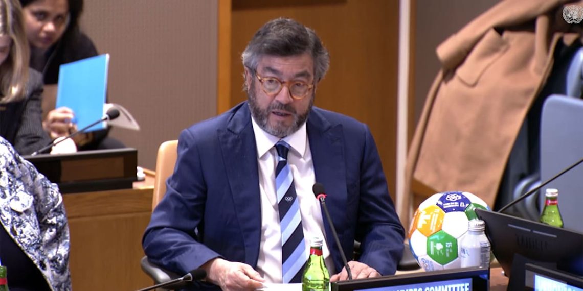 IOC requests investments in sports activities for social improvement at a excessive -level UN occasion