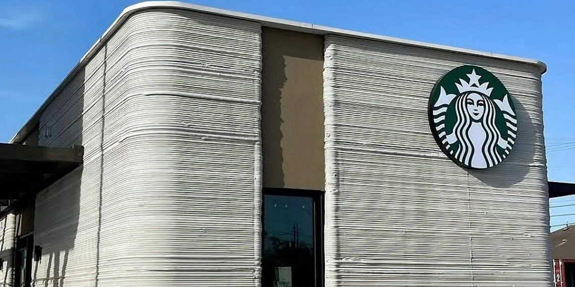 Starbucks Printed 3D Experimental Quickly to open in southern Texas