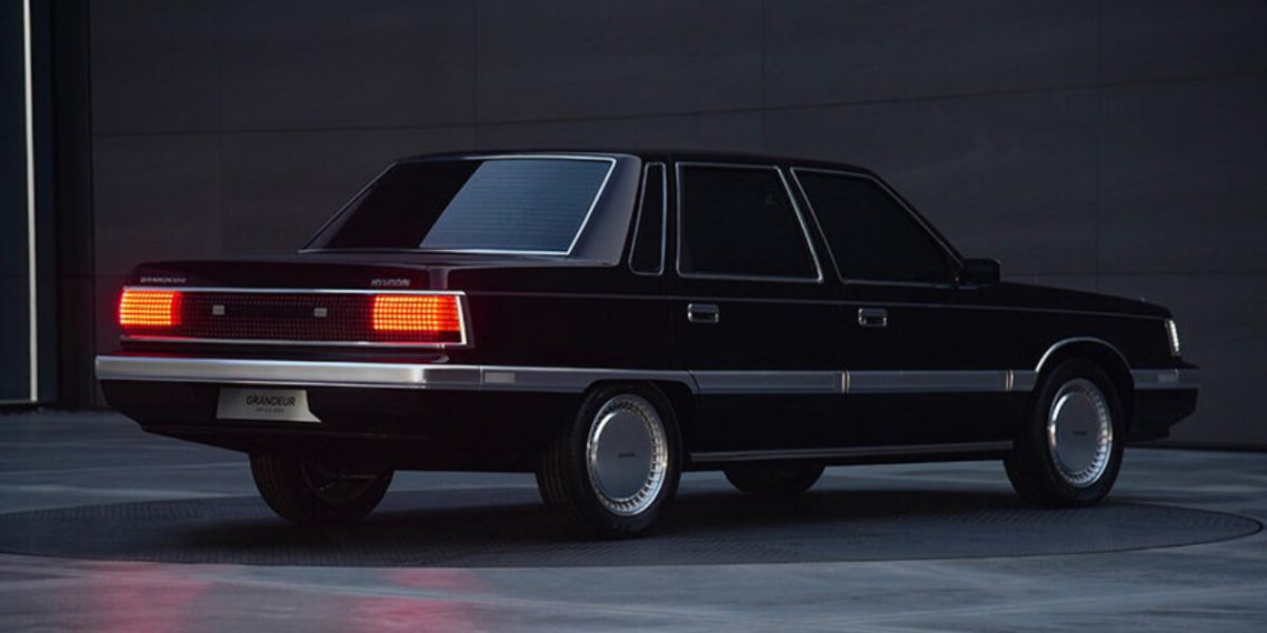 The story behind the Grandeur sedan of 1986 of Hyundai