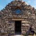 Dry feather shelters tighten contained in the rocky silly alongside the Santiago de Compostela route