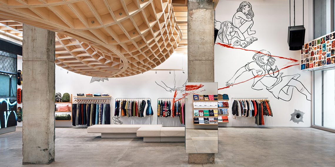 Suprem opens a brand new Miami retailer with a floating skating