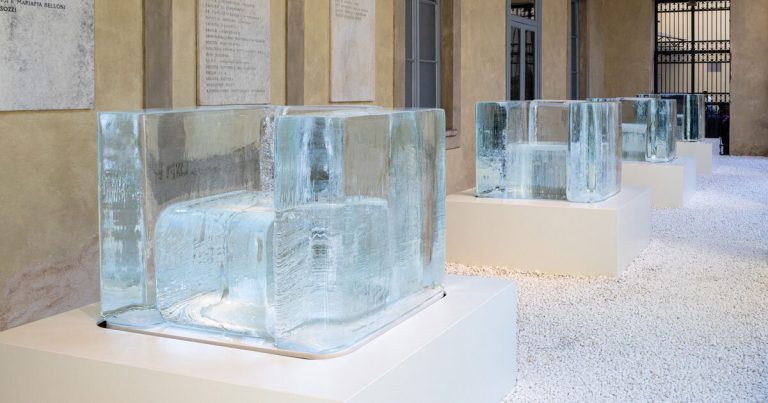 Tokujin Yoshioka’s sculptural sculptural chairs soften at Milan Design Week