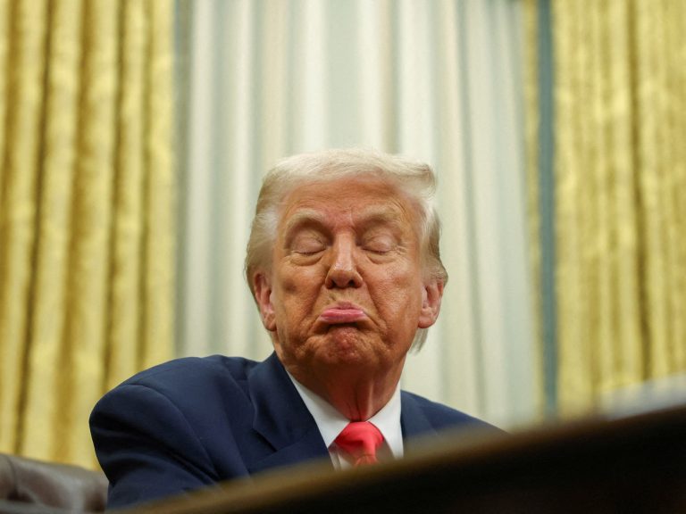 For an additional black day, Trump asks individuals to “be silly”.