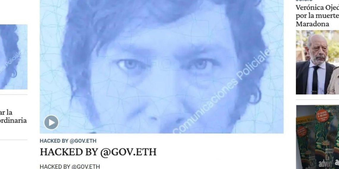 Have printed the photograph with Javier Milei’s ID and Javier’s anti -Semitic messages