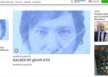 Have printed the photograph with Javier Milei’s ID and Javier’s anti -Semitic messages