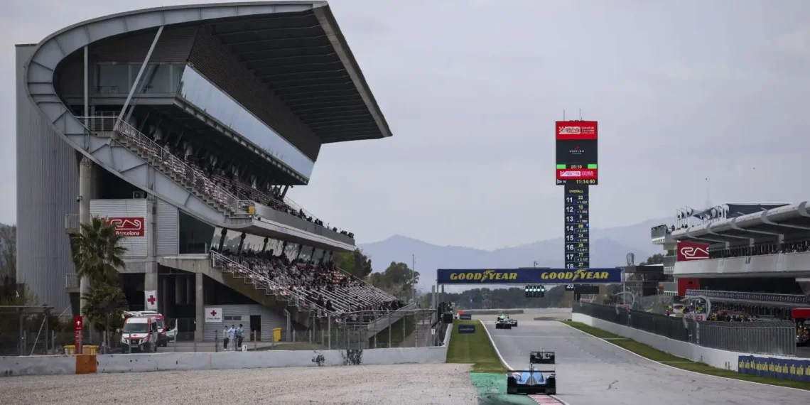 Driver well being replace issued after fiery Barcelona crash