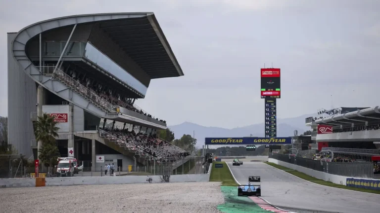 Driver well being replace issued after fiery Barcelona crash