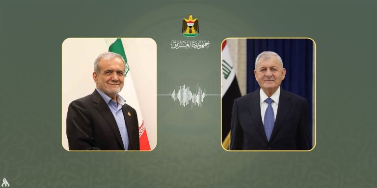 The Iraqi President, his Iranian counterpart, agrees to coordinate with regional and worldwide developments “The Iraqi information company»