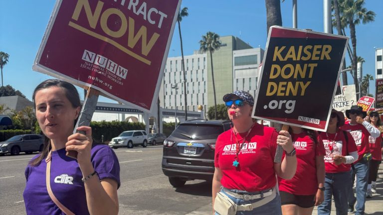 Why Kaiser Permanente therapists in L.A. went on a starvation strike : Pictures