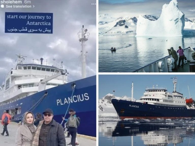 They throw out the Vice President to come back from Incognito on trip to Argentina to go to Ushuaia and make a cruise to the Antarctic