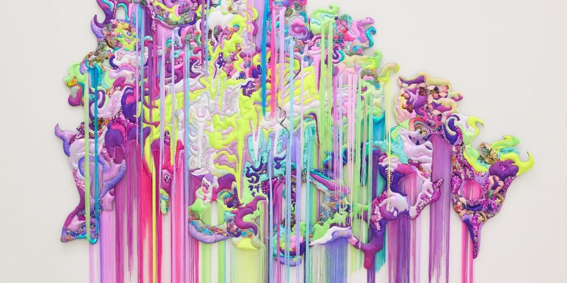 In elaborate “textile work”, Anne von Freyburg reforms femininity within the historical past of European artwork – Colossal