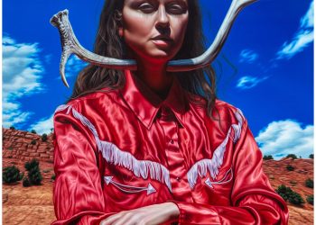In hyperrealistic oil work, Chloe West conveys magic realism within the American – Colossal West