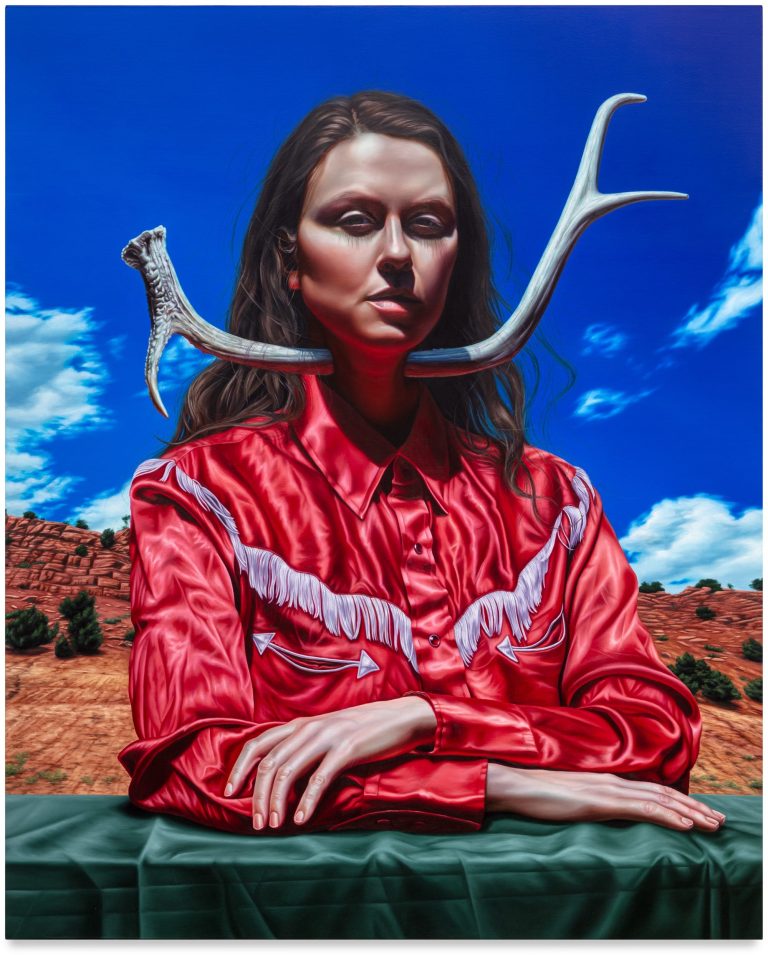In hyperrealistic oil work, Chloe West conveys magic realism within the American – Colossal West