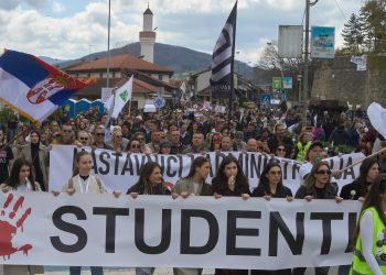 Tensions are mounted earlier than a pro-government rally in Serbia to oppose scholar mass protests