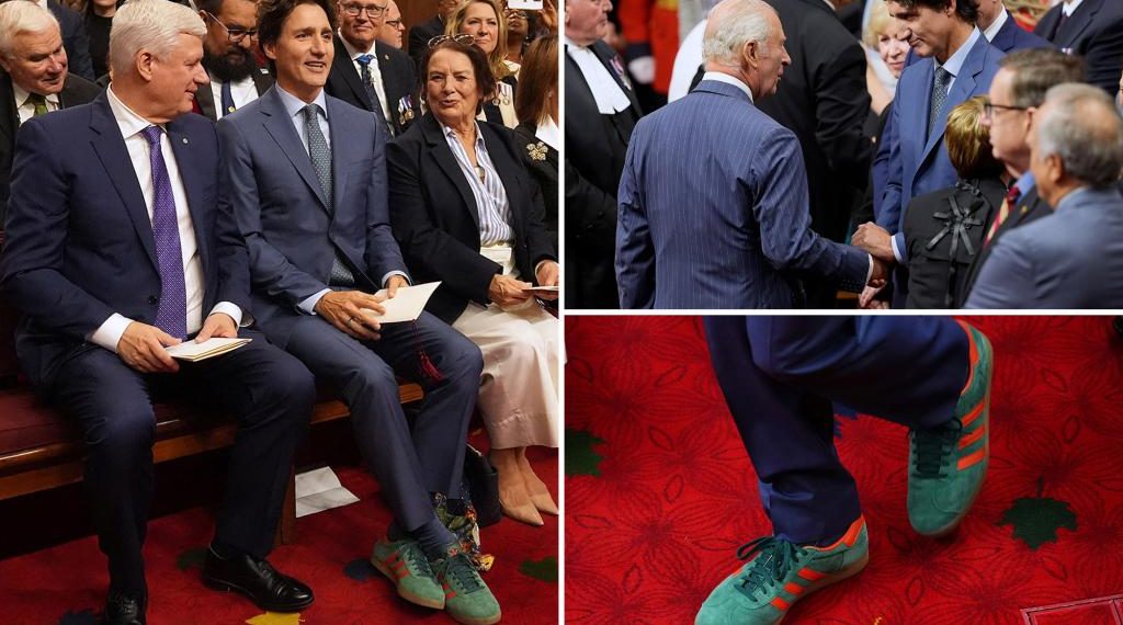 Ex-Prime Minister Trudeau’s unusual trend for King Charles’ go to
