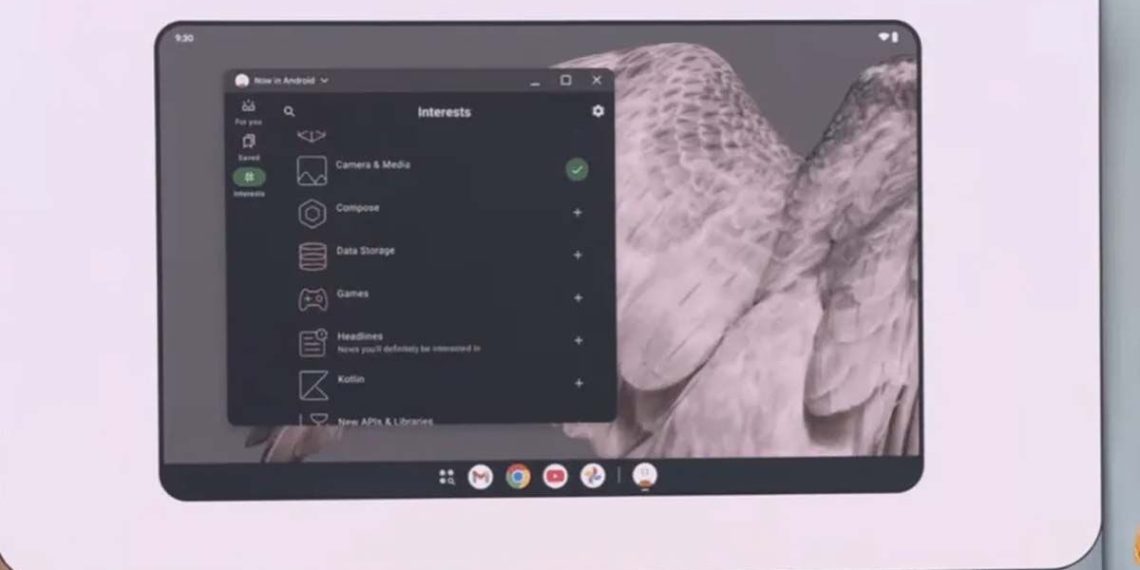 Google to run the desktop mode for Android 16 on exterior shows