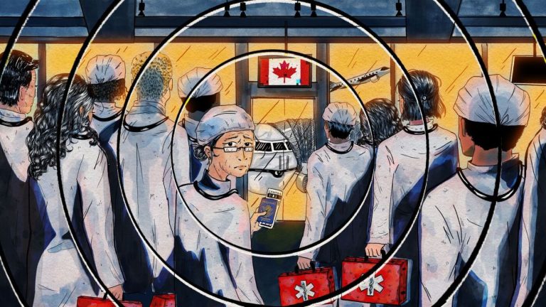 American medical doctors look to relocate to Canada to keep away from the Trump administration : Photographs