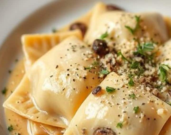 Mushroom Cheese Ravioli Recipe You Can Simply Make At Dwelling