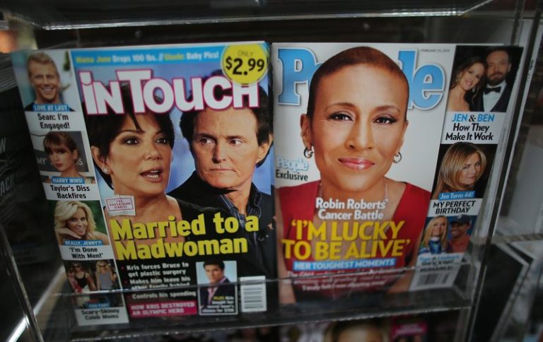 In Contact, Life & Type magazines, others, to finish: THR