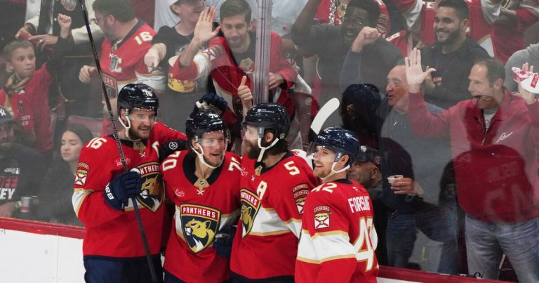 Panthers move by the hurricanes and take away a victory from the Stanley Cup closing
