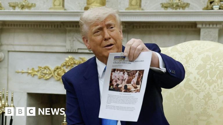 South Africans divided into Cyril Ramaphosa’s conflict by Donald Trump