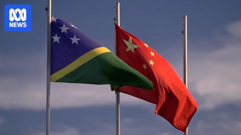 China accuses itself of international interference on the islands of the Salomons after the minister ended the worldwide group