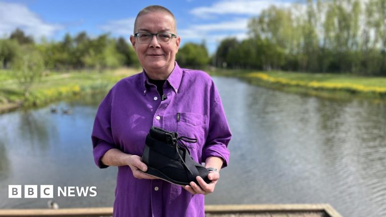 It's only a pair of sneakers – however they're life-changing for me – BBC