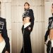 Shilpa Shetty Stuns in Sculptural Black and White Ensemble at A Vogue Occasion