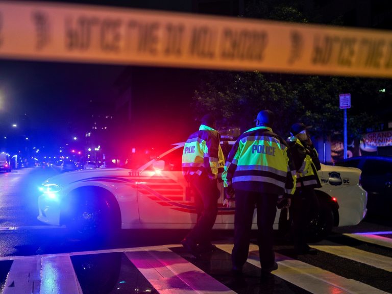 Two staff of the Israel message close to the Washington Jewish Museum are shot.