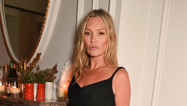 Who wears a bit of black gown higher than Kate Moss? Nobody