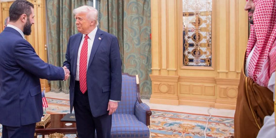 Donald Trump meets with former insurgent chief was a Syria chief and marks a robust flip within the relationship