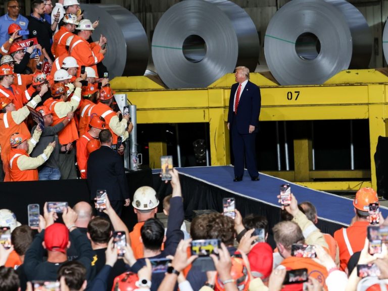 Trump mentioned 50% will improve to metal and aluminum tariffs