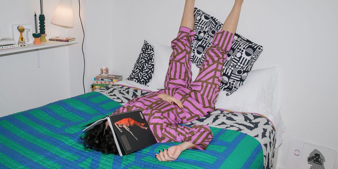 Luxurious mushroom bag, bread paper, geometric PJS + extra